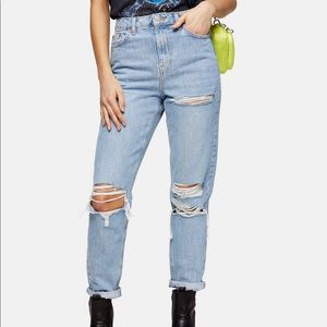 NWT Topshop Mom Jeans